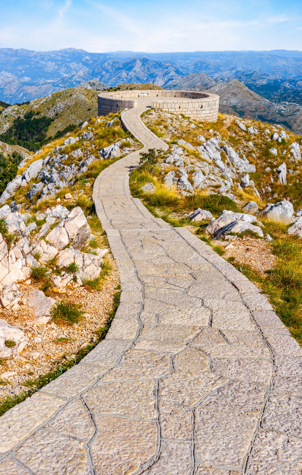 Viewpoint on Lovcen Mountain