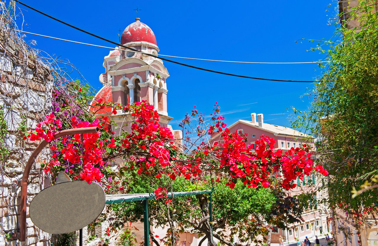 Corfu town